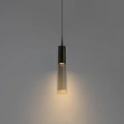 Moderne schwarze Pendelleuchte für Schienensystem 1-phasig - Iconic Lloyd