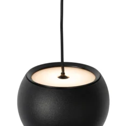 Moderne schwarze Pendelleuchte für 1-phasiges Schienensystem inkl. LED - Magnetic Lance