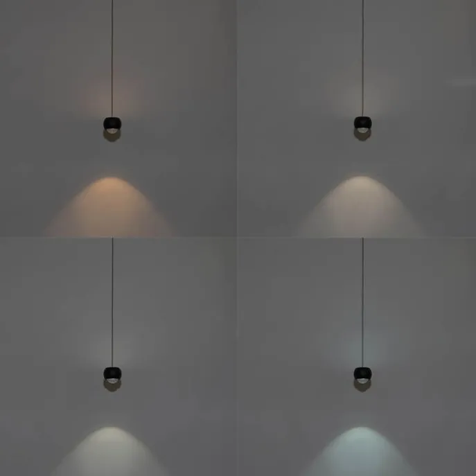 Moderne schwarze Pendelleuchte für 1-phasiges Schienensystem inkl. LED - Magnetic Lance