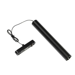 Moderne schwarze Pendelleuchte für 1-phasiges Schienensystem 4,5 W 3000 K - Magnetic Cassie