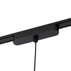 Moderne schwarze Pendelleuchte für Schienensystem 1-phasig inkl. LED - Magnetic Vance