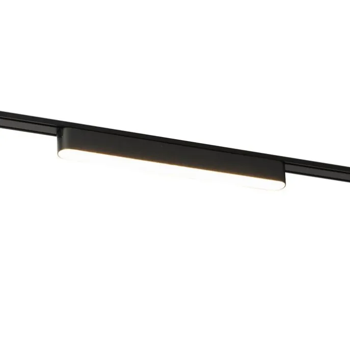 Moderne schwarze Schienenstrahlerleuchte 1-phasig 10W 3000K - Magnetic Marra