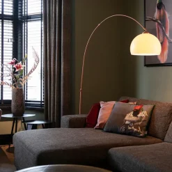Moderne Smart Arc Lampe Kupfer inkl. A60 Wifi - Arc Basic
