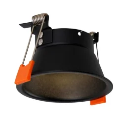 Moderne Smart Einbau Spot schwarz inkl. WiFi GU10 - Abt