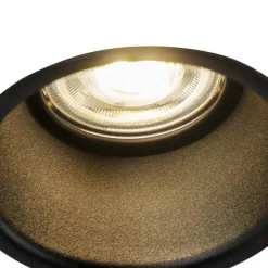 Moderne Smart Einbau Spot schwarz inkl. WiFi GU10 - Abt