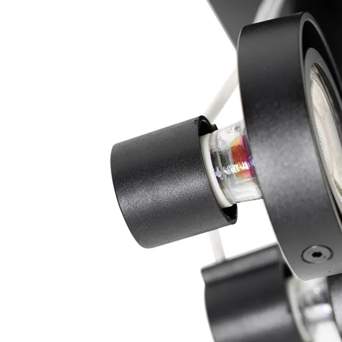 Moderne Spot schwarz 2-Licht - Master 50