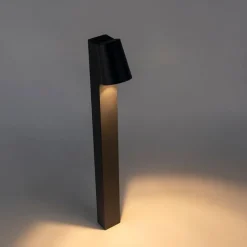 Moderne stehende Außenleuchte Anthrazit inkl. LED - Uma