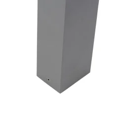 Moderne stehende Außenleuchte Anthrazit inkl. LED - Uma