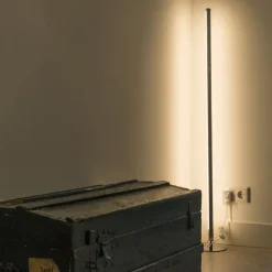 Moderne Stehlampe LED Chrom - Line-up