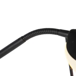 Moderne Stehlampe schwarz inkl. LED - Lexus