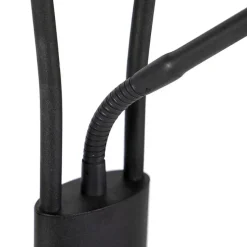 Moderne Stehlampe schwarz inkl. LED - Lexus