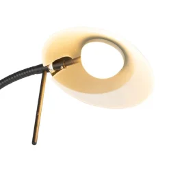 Moderne Stehlampe schwarz inkl. LED - Lexus