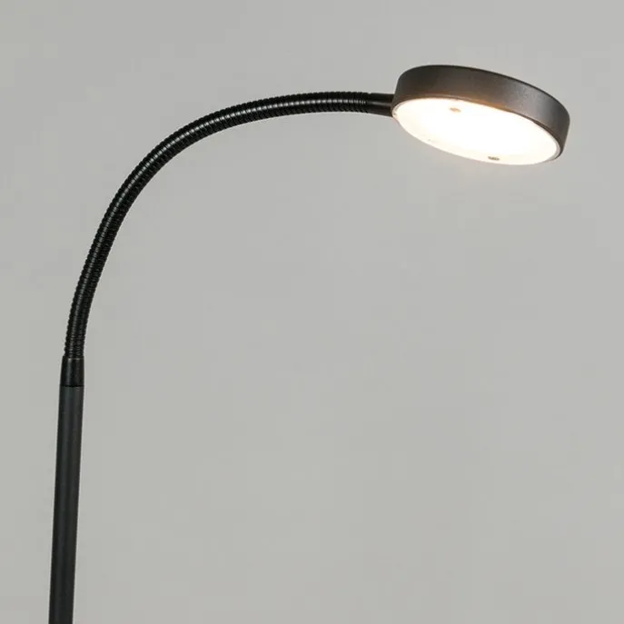 Moderne Stehlampe schwarz inkl. LED - Trax