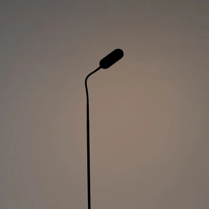 Moderne Stehlampe schwarz inkl. LED 4-stufig dimmbar - Botot