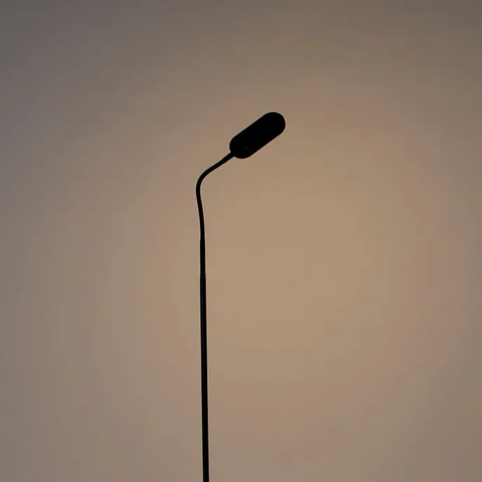 Moderne Stehlampe schwarz inkl. LED 4-stufig dimmbar - Botot