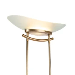 Moderne Stehleuchte Bronze inkl. LED und Dimmer - Lexus