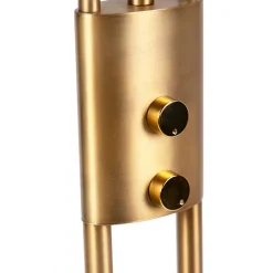 Moderne Stehleuchte Bronze inkl. LED und Dimmer - Lexus