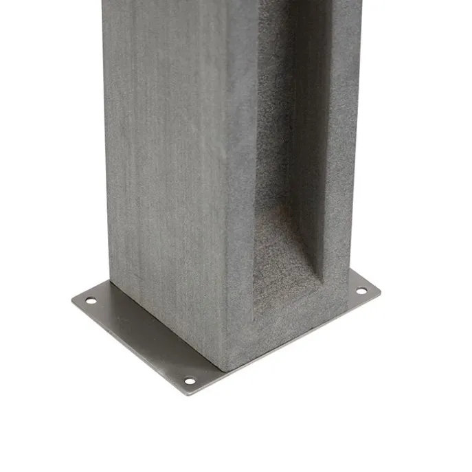 Moderne Stehleuchte grau 70 cm - Sneezy