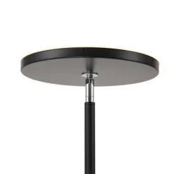 Moderne Stehleuchte Schwarz inkl. LED Dimmbar RGB mit Fernbedienung - Sjors