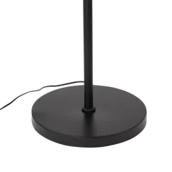 Moderne Stehleuchte Schwarz inkl. LED Dimmbar RGB mit Fernbedienung - Sjors