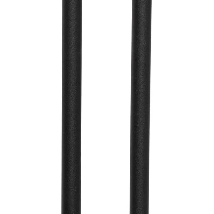 Moderne Stehleuchte schwarz mit Lesearm inkl. LED und Dimmer - Divo