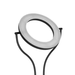 Moderne Stehleuchte schwarz mit Lesearm inkl. LED und Dimmer - Divo