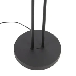 Moderne Stehleuchte schwarz inkl. LED mit Lesearm - Divine