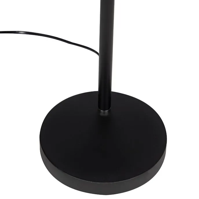 Moderne Stehleuchte schwarz inkl. LED mit Touchdimmer - Berdien