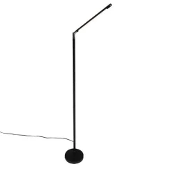 Moderne Stehleuchte schwarz inkl. LED mit Touchdimmer - Berdien