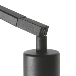 Moderne Stehleuchte Schwarz Dimmbar - Anne ZigZag