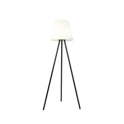 Moderne Stehleuchte schwarz IP44 inkl. LED auf Solar - Virginia