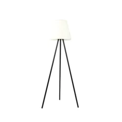 Moderne Stehleuchte schwarz IP44 inkl. LED auf Solar - Virginia