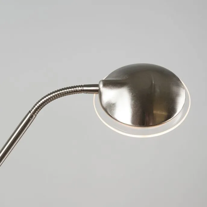 Moderne Stehleuchte Stahl inkl. LED - Eva