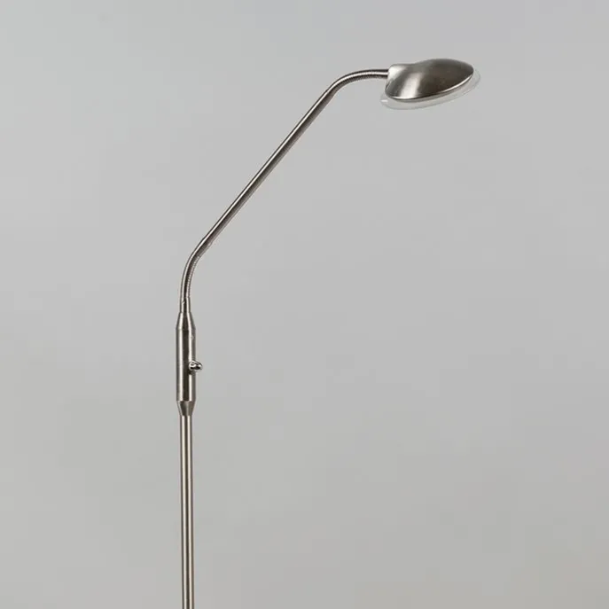 Moderne Stehleuchte Stahl inkl. LED - Eva