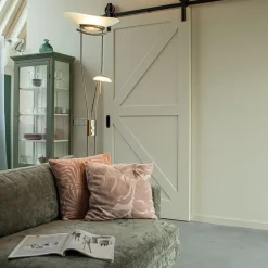 Moderne Stehleuchte Stahl inkl. LED und Dimmer - Lexus