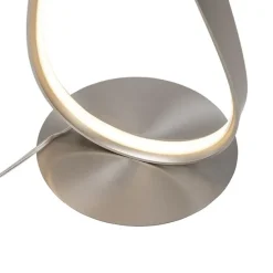 Moderne Stehleuchte Stahl inkl. LED und Dimmer - Belinda