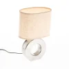Moderne Tischlampe in Beige mit Stahl - Tohu