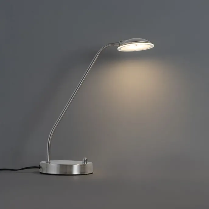 Moderne Tischleuchte aus Stahl inkl. LED - Eva