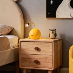 Moderne Tischleuchte Gelb inkl. LED Wiederaufladbar - Bulby