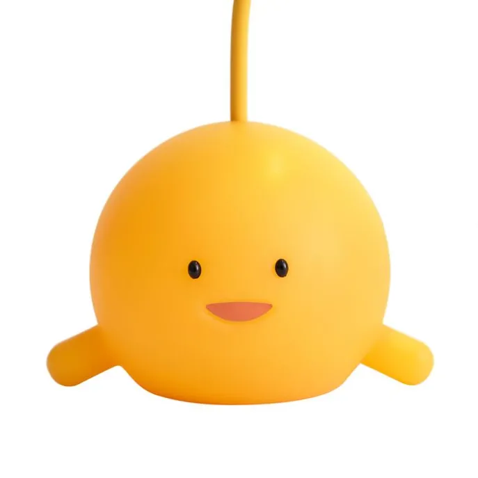 Moderne Tischleuchte Gelb inkl. LED Wiederaufladbar - Bulby