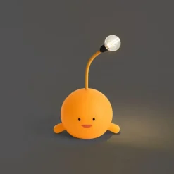 Moderne Tischleuchte Gelb inkl. LED Wiederaufladbar - Bulby