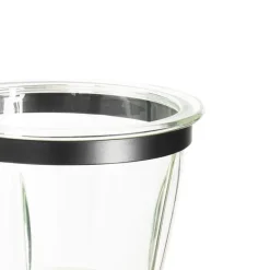 Moderne Wandlampe schwarz mit Glas - Roslini