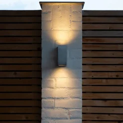 Moderne Wandleuchte Aluminium IP44 - Baleno II