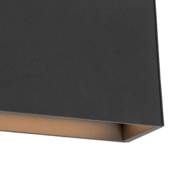 Moderne Wandleuchte anthrazit inkl. LED IP54 - Spector