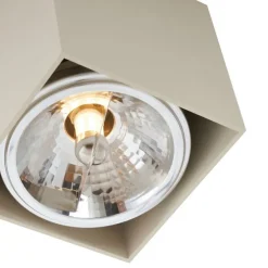 Moderne Wandleuchte Beige G9 schwenkbar - Box