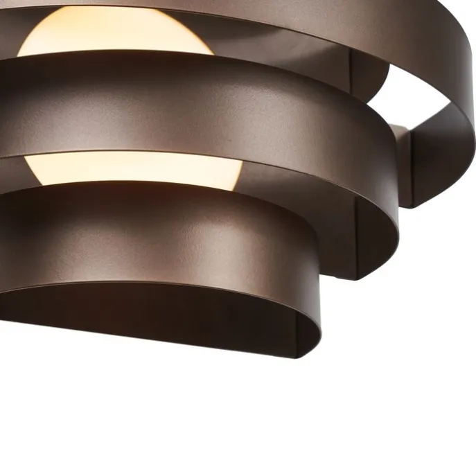 Moderne Wandleuchte Bronze inkl. LED 3-Stufen-Dimmbar - Lines
