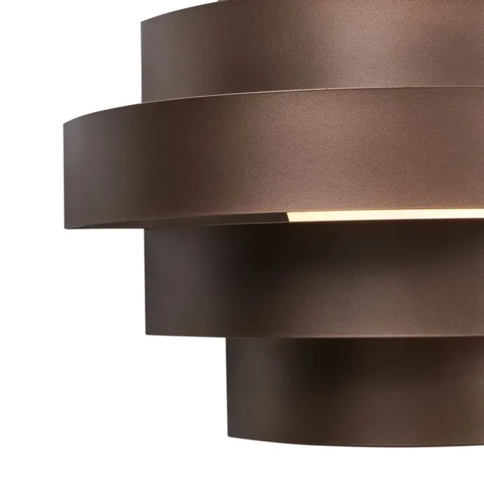 Moderne Wandleuchte Bronze inkl. LED 3-Stufen-Dimmbar - Lines