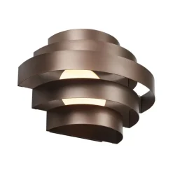 Moderne Wandleuchte Bronze inkl. LED 3-Stufen-Dimmbar - Lines
