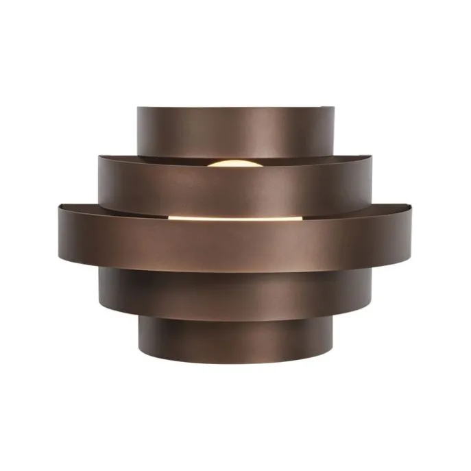Moderne Wandleuchte Bronze inkl. LED 3-Stufen-Dimmbar - Lines
