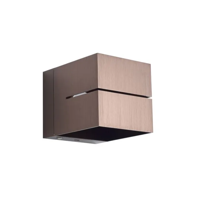 Moderne Wandleuchte Dunkelbronze inkl. LED und Touch-Dimmer Wiederaufladbar - Joris Groove